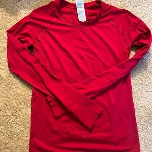 Athleta Cherry Red Top - size small